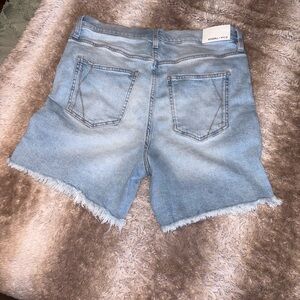 Kendall & Kylie Faded Blue Jean Shorts